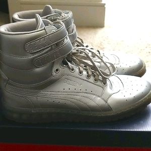 Puma sky hi high top sneakers
